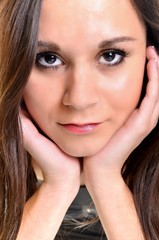 Obraz premium sexy femme isolé