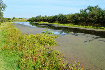 Obraz premium View of the river Kopanets