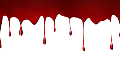 Dripping blood