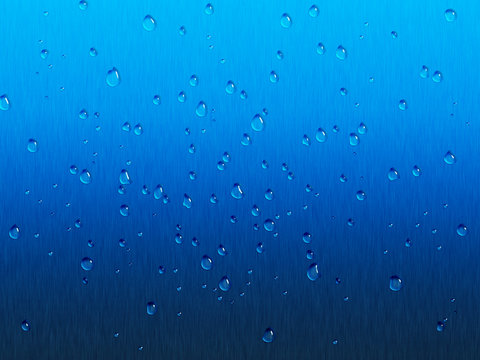 Water droplets