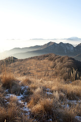 Fog in the mountains