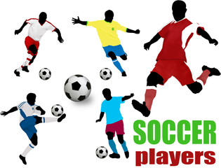Soccer players