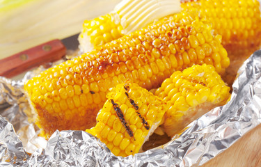 Grilled corn