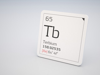 Terbium - element of the periodic table