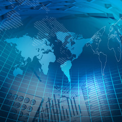 Business charts and graphs