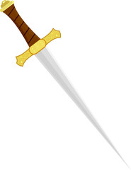 Vector illustration of a dagger