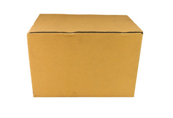 Corrugated brown box1