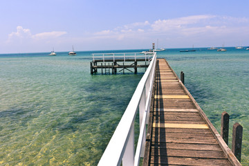 Summer pier