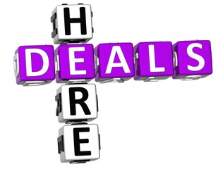 3D Here Deals Crossword