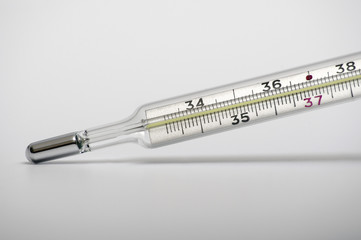 Close-up medical thermometer