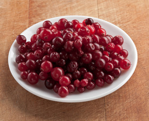 red cranberries