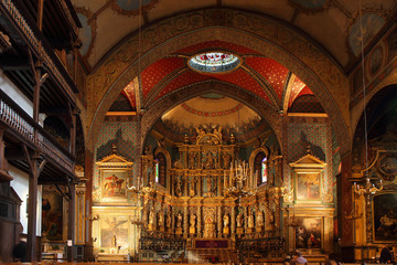 Fototapeta na wymiar L'église de Saint-Jean-de-Luz