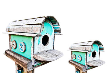 Bird House Isolated
