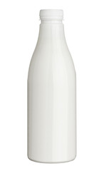 white plastic bottle milk yoghurt drink