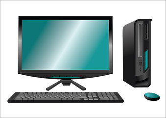 Fototapeta premium Computer workstation