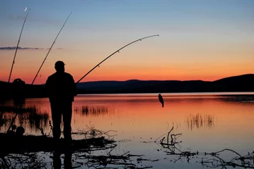 Fotobehang fishing © sadenur