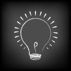 Illustration Of Idea Lamp