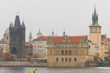 Cityscape of Prague, Czech Republic