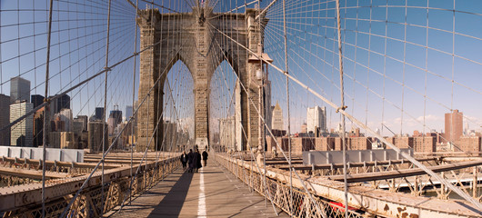 Fototapeta premium Brooklyn Bridge, New York, NY