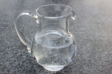 glass water jug