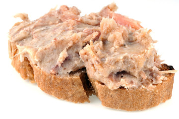 Tartine de rillettes