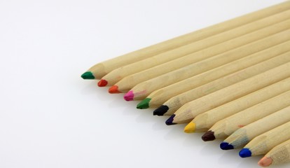 Obraz premium crayons de couleur