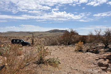 Naklejka premium Apache trail