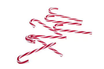 Wall murals Sweets Candy Canes