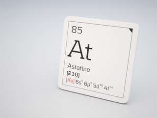 Astatine - element of the periodic table