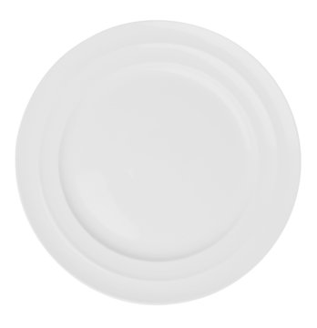 classic white plate