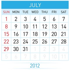 July Calendar