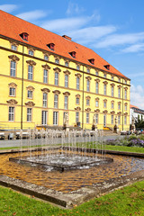 Obraz premium Schloss und Universität Osnabrück, Deutschland