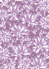 seamless pattern with flowers