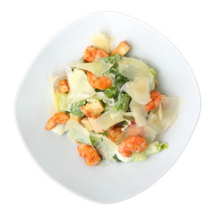 Portion of Caesar salad