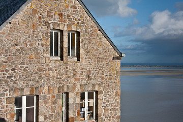 Maison bretonne au Mont Saint Michel