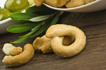 Taralli biscuit