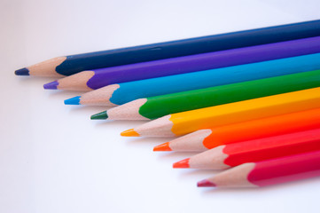 Naklejka premium Lapices de colores