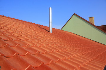 Roof and chimney