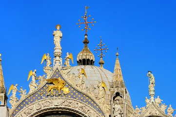 Fototapeta na wymiar Venedig Basilica di San Marco 06