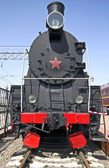 Fototapeta premium Locomotive à vapeur 3