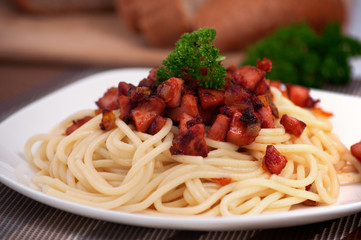 Spaghetti carbonara