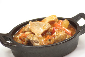 sauté de porc