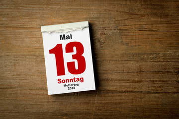 13 Mai Muttertag