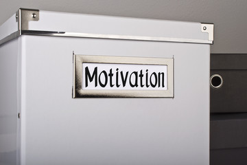 Kiste voller Motivation