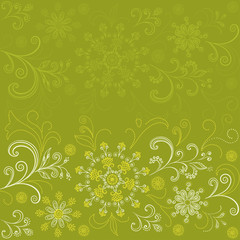 Abstract flower background