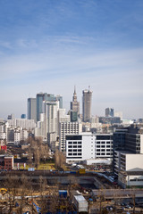 Fototapeta na wymiar Warszawa cityscape