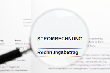 Stromrechnung