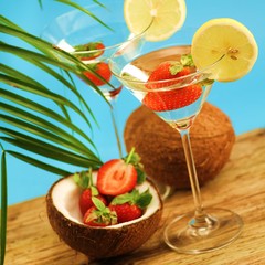 Cocktails an der Strandbar