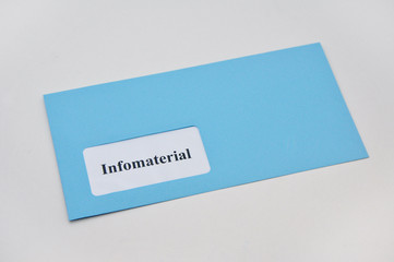 Infomaterial im Briefumschlag