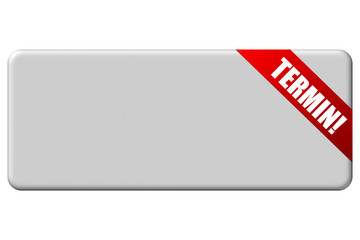 Button grau Band rot TERMIN!